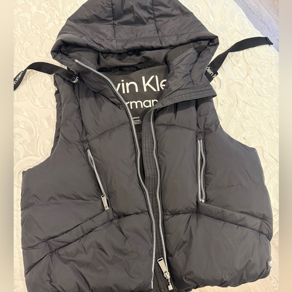 Calvin Klein Black Puffer Vest